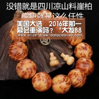 美国大选︱2016年那一幕会重演吗?‘大发888官网’(图1) 大发娱乐彩票